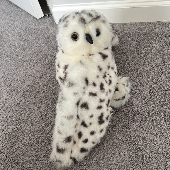 Folkmanis Snowy Owl Hand Puppet - Picture 7 of 11